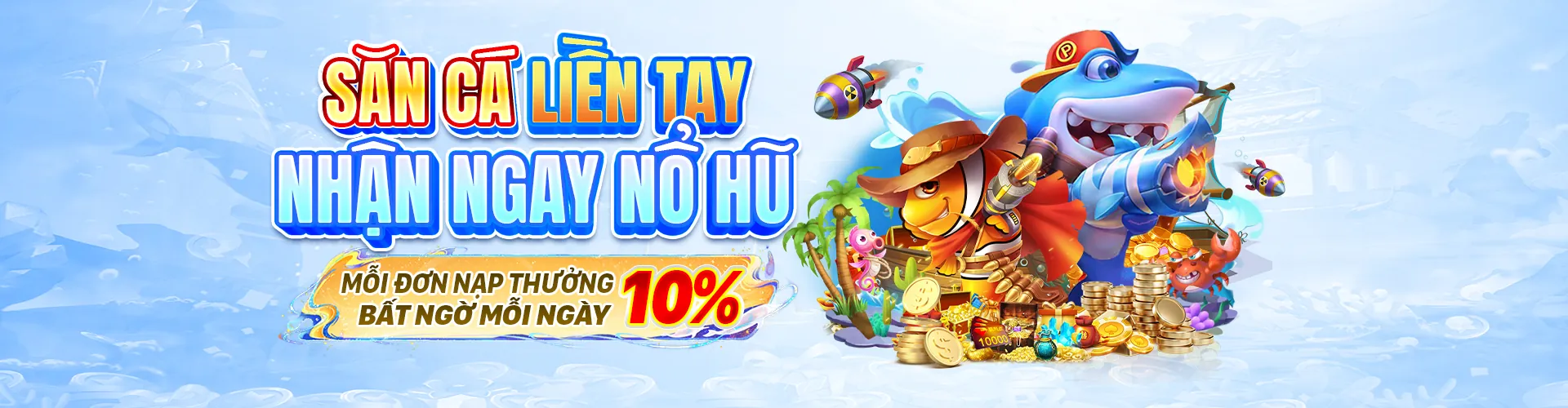 Hình ảnh khuyến mãi và kêu gọi hành động tại vn123 Game